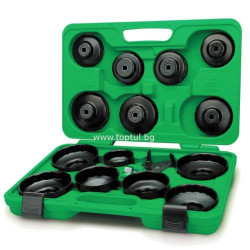 К-кт ключове за маслен филтър 16ч. Toptul