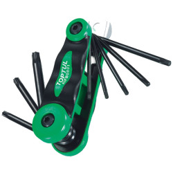 К-кт торксове 8в1 на дръжка Toptul К-кт торксове 8в1 на дръжка Toptul