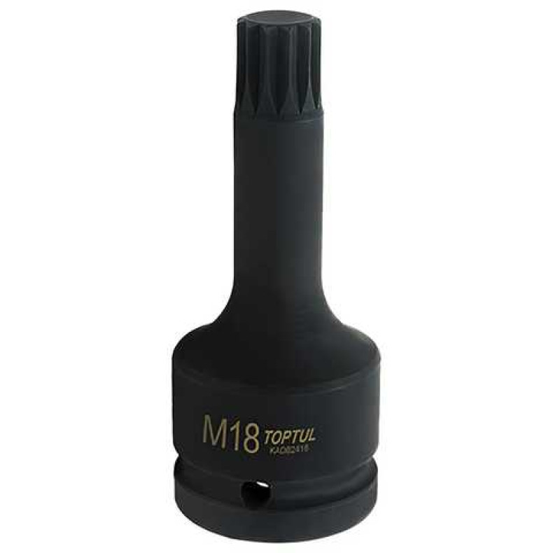 Авто инструмент Накрайник ударен XZN M18 3/4 TOPTUL (KADB2418) на марката TOPTUL ще намерите в instrumenti.org Топ цени за авто инструменти на марката TOPTUL. КОД: - Продукт Накрайник ударен XZN M18 3/4 TOPTUL