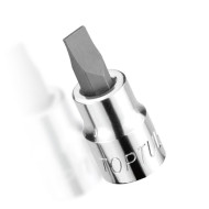 Отвертка права на вложка на 1/4" - 3мм Toptul Отвертка права на вложка на 1/4" - 3мм Toptul