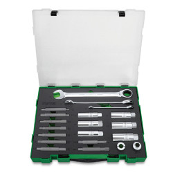 Комплект накрайници и вложки за амортисьори Toptul Комплект накрайници и вложки за амортисьори Toptul