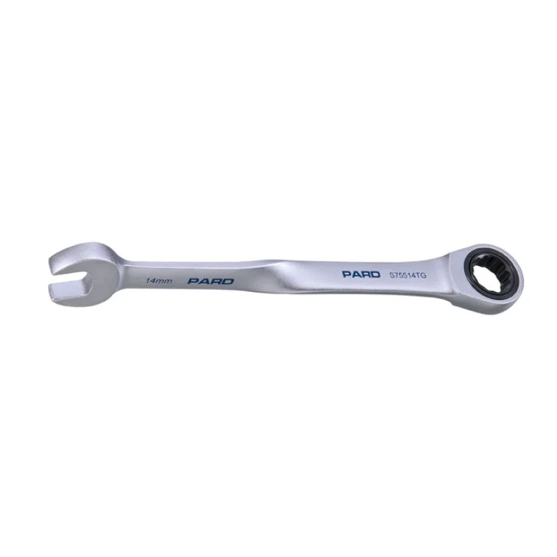 Топ цени за авто инструменти на марката PARD TOOLS. КОД: - Продукт Ключ звездогаечен извит с тресчотка 14мм Pard