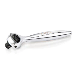 Мини тресчотка 1/4" 180 градуса 72 зъба Toptul