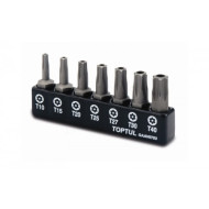 Накрайници Torx с отвор - 7 части Toptul Накрайници Torx с отвор - 7 части Toptul