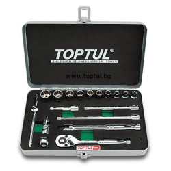 Инчово гедоре на 1/4' 18ч Toptul Инчово гедоре на 1/4' 18ч Toptul