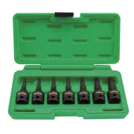 Комплект ударни торкс накрайници 7 части Toptul