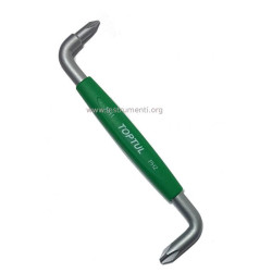 Отвертка PH1xPH2 Toptul