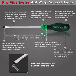 Комплект отвертки 8бр. -TOPTUL