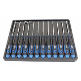 Мини отвертки, шила и куки 12ч.