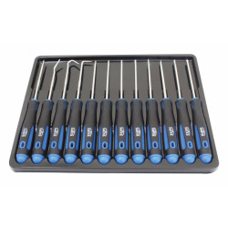 Мини отвертки, шила и куки 12ч.