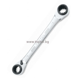 Ключ звезда с тресчотка 4 в 1 12x15, 14x13 Toptul Ключ звезда с тресчотка 4 в 1 12x15, 14x13 Toptul