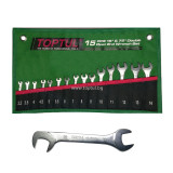 К-кт. гаечни ключове на 15 и 75 градуса - къси  Toptul