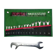 К-кт. гаечни ключове на 15 и 75 градуса - къси  Toptul
