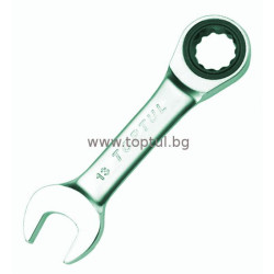 Ключ звездогаечен с тресчотка къс 10мм Toptul Ключ звездогаечен с тресчотка къс 10мм Toptul