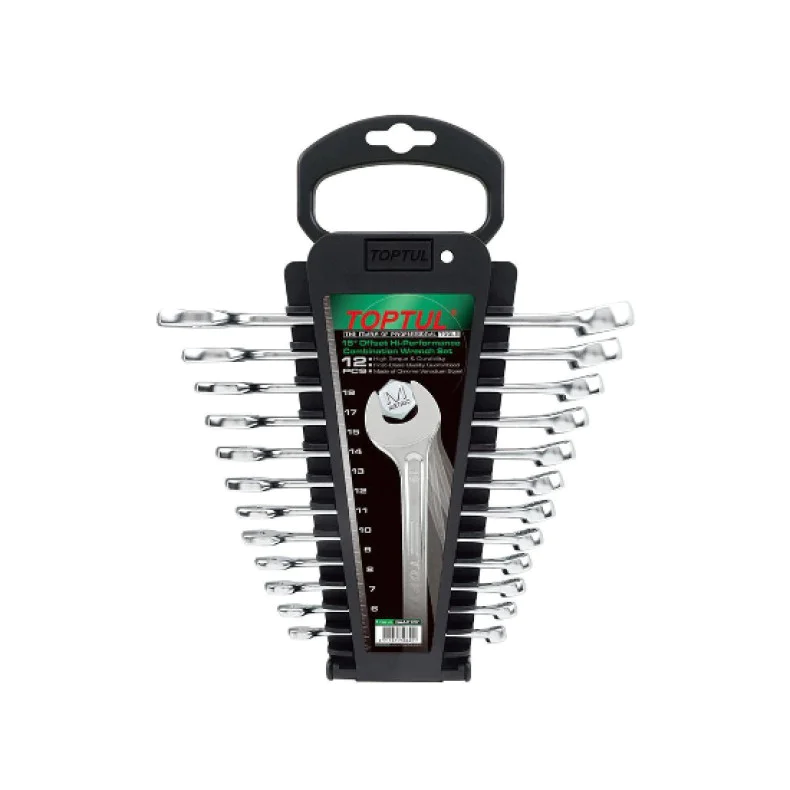 Топ цени за авто инструменти на марката TOPTUL. КОД: - Продукт Комплект звездогаечни ключове - усилени - 12 части Toptul