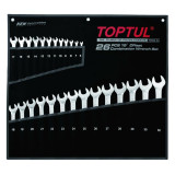 К-кт. Звездогаечни ключове 26ч. - TOPTUL