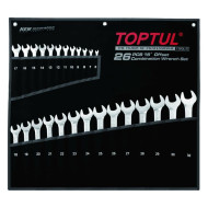 К-кт. Звездогаечни ключове 26ч. - TOPTUL