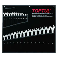 К-кт. Звездогаечни ключове 26ч. - TOPTUL