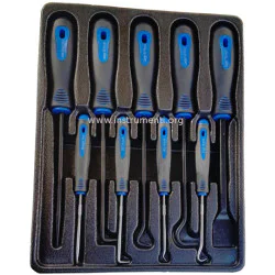 Комплект куки, шила и шпакла 9 броя