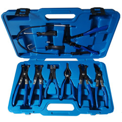 Комплект клещи за водни съединения 9 части SATRA Комплект клещи за водни съединения 9 части SATRA