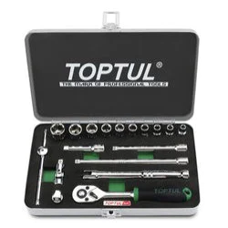 Гедоре 1/4 инчово 18 части Toptul Гедоре 1/4 инчово 18 части Toptul