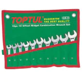 Къси звездогаечни ключове 10 части-Топтул