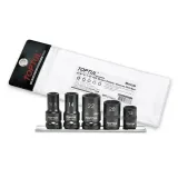 Вложки за спирачни апарати 1/2" и 3/8" - 5 части Toptul