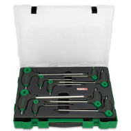 Г-образни торксове с дръжка 9ч. Toptul Г-образни торксове с дръжка 9ч. Toptul