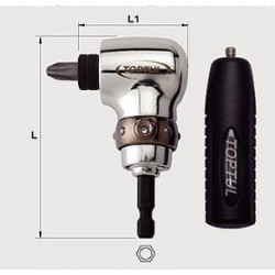 Инструмент за работа с накрайници под ъгъл от 90 градуса Toptul Инструмент за работа с накрайници под ъгъл от 90 градуса Toptul