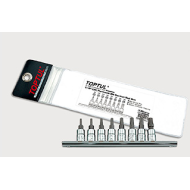 К-кт накрайници петолъчка на вложка 1/4 8части Toptul К-кт накрайници петолъчка на вложка 1/4 8части Toptul