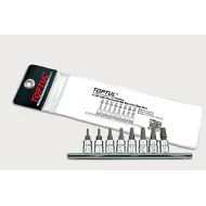 К-кт накрайници петолъчка на вложка 1/4 8части Toptul