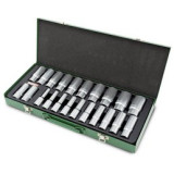 К-кт вложки дълбоки шестостенни 1/2 22бр. TOPTUL