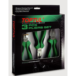К-т Клещи 3 бр. - TOPTUL К-т Клещи 3 бр. - TOPTUL