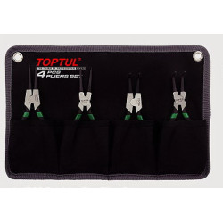 К-т Клещи Зегер 4бр, - TOPTUL