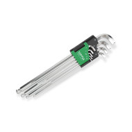 К-т шестограми, удължени, 9части - TOPTUL К-т шестограми, удължени, 9части - TOPTUL