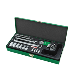 Комплект торкс и е вложки и шестограми Toptul