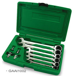 Комплект звездогаечни тресчоткови ключове - 6бр. Комплект звездогаечни тресчоткови ключове - 6бр.