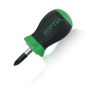 Отвертка,кръстата,къса PH1x25мм. - TOPTUL