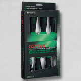 отвертки прави и Pozidriv 6части Toptul