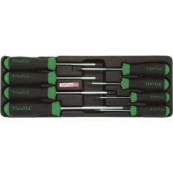торксови отвертки Toptul 8части.