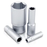 Вложка удължена шестостен 12мм 1/4-TOPTUL