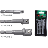 Комплект преход за накрайници 3 части Toptul