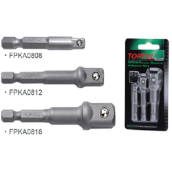 Комплект преход за накрайници 3 части Toptul