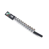 Комплект къси вложки - шестостен 1/2" 11ч Toptul