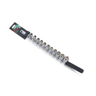 Комплект къси вложки - шестостен 1/2" 11ч Toptul