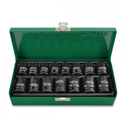 Комплект къси ударни вложки 10-24мм - 1/2"