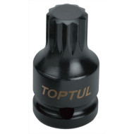 Накрайник ударен XZN M14 - КЪС - TOPTUL