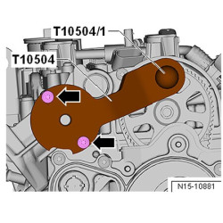 Инструменти за фиксиране на VAG 1.4tfsi